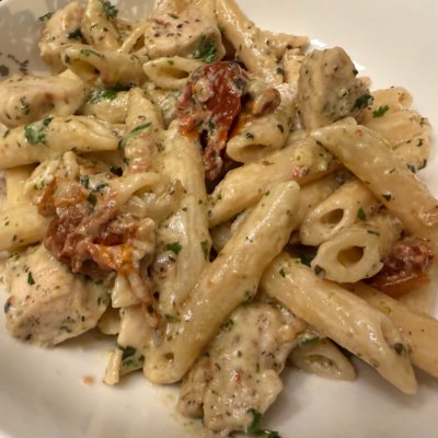 Chicken and Sun-Dried Tomato Pasta